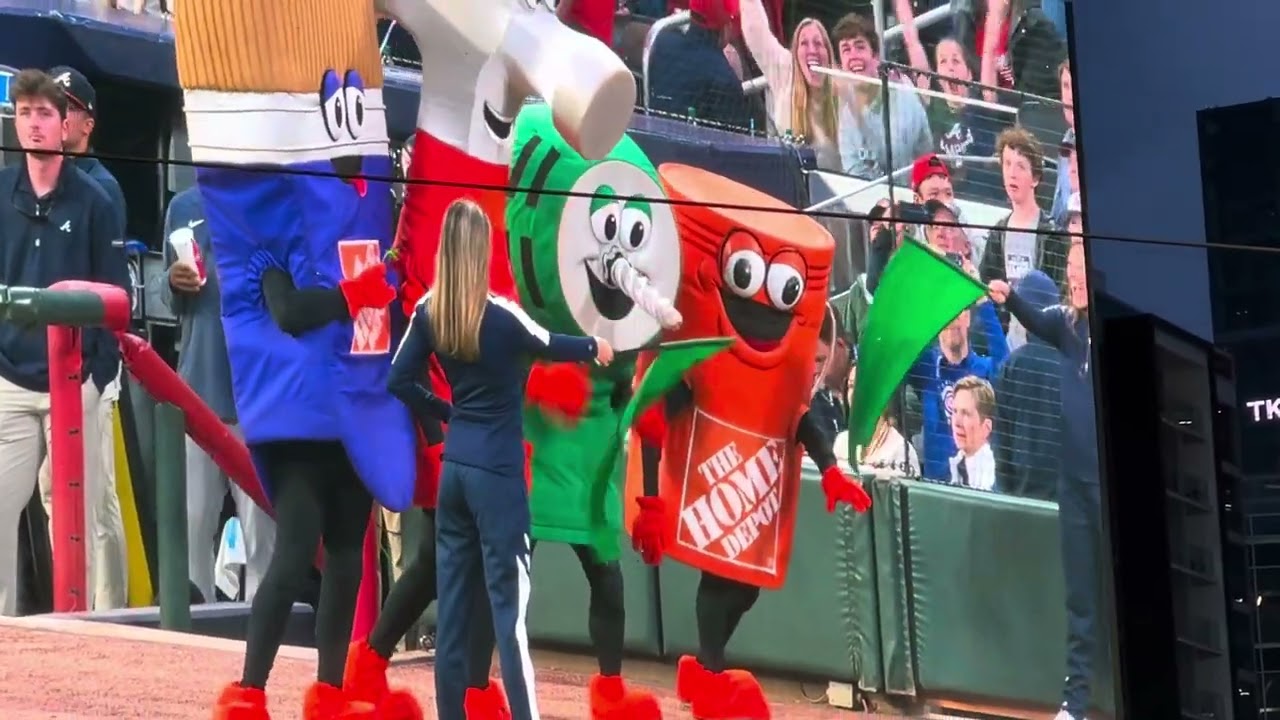 Atlanta Braves Home Depot Tool Race
