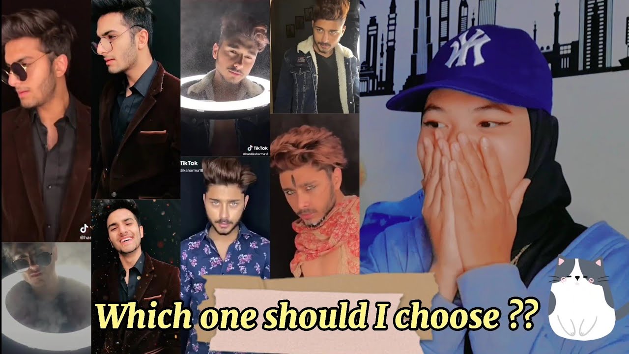 Indonesian girls reaction | Battle Slowmo King Tiktok Hardik Sharma Vs Hassan Abid (Part 1)
