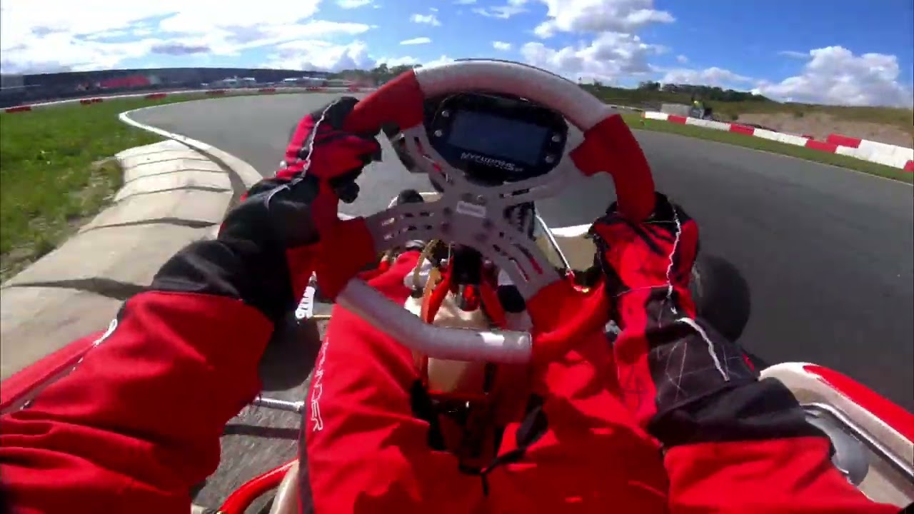 KARTING DRIVER POV Practice M&uuml;lsen | OK Junior | HELMET CAM |