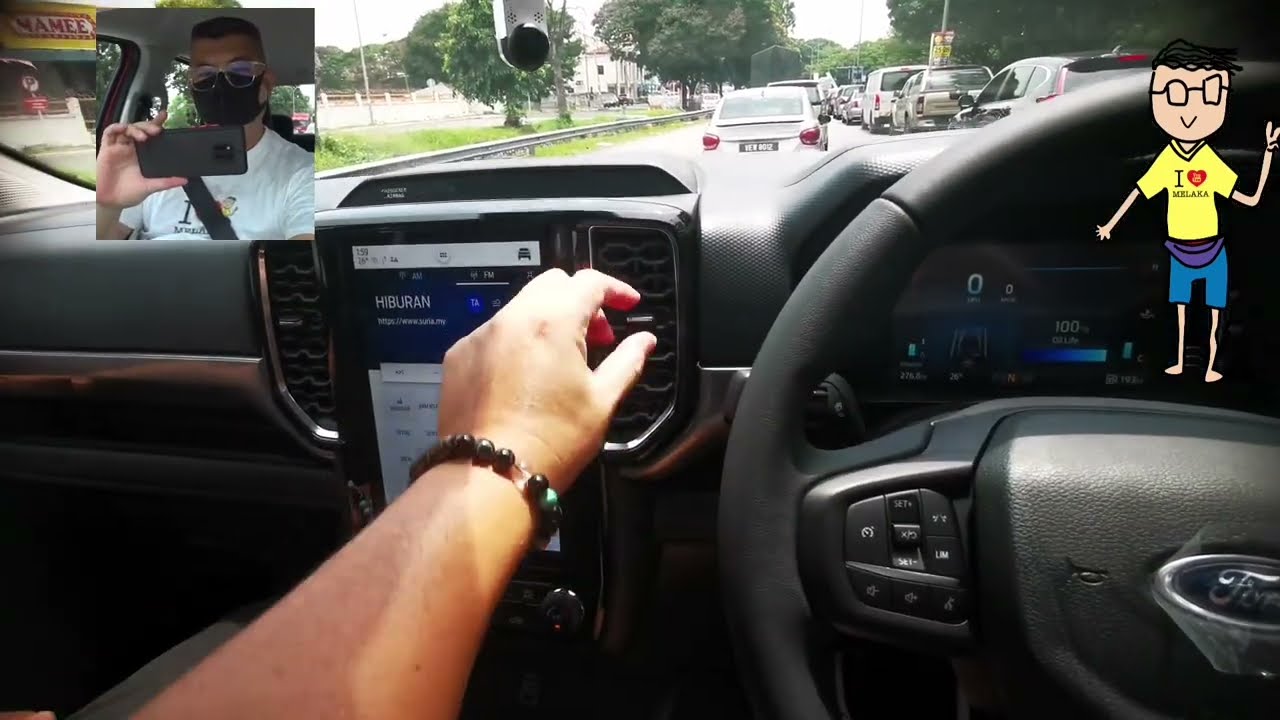 Test Drive Ford Ranger XLT PLus 2022 Malaysia