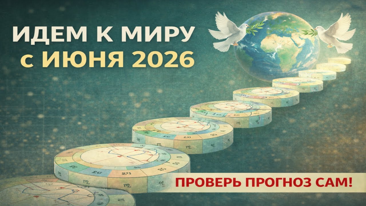 РОССИЯ и УКРАИНА — МИР в 2026, вопрос не ставим. Точный прогноз астролога по конфликту и миру.