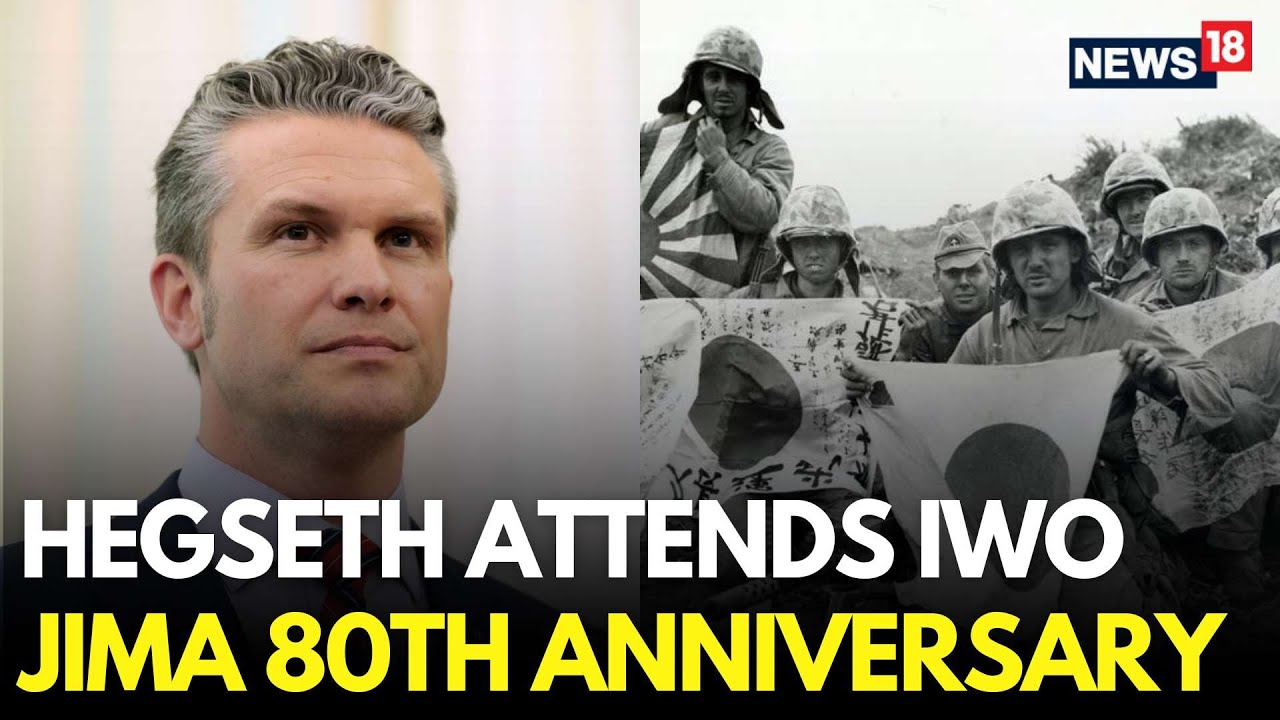 LIVE | Pete Hegseth Joins WWII Veterans On Iwo Jima For 80th Reunion Of Honor | World War 2 | N18G