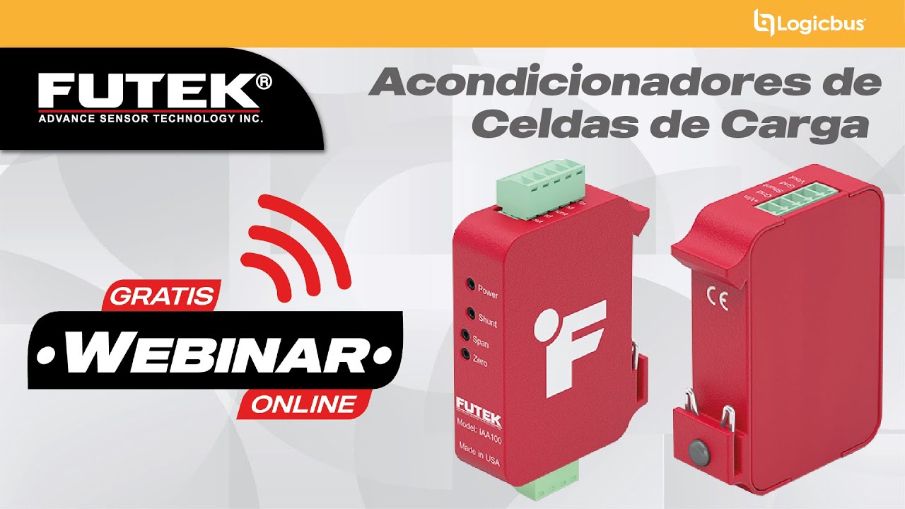 Webinario Acondicionadores de Celdas de Carga