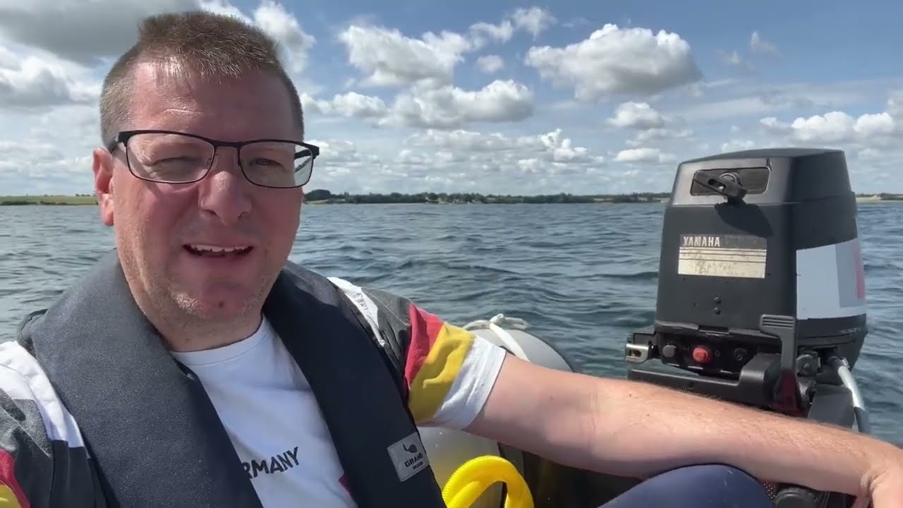 Test Yamaha 30 hp on my 380cm inflatable boat/ dinghy