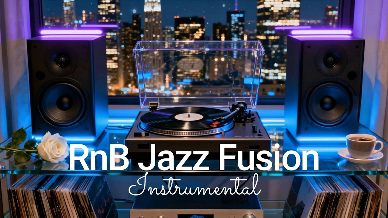 Sax & Guitar Cozy Session | RnB Jazz Fusion – Velvet Night Groove