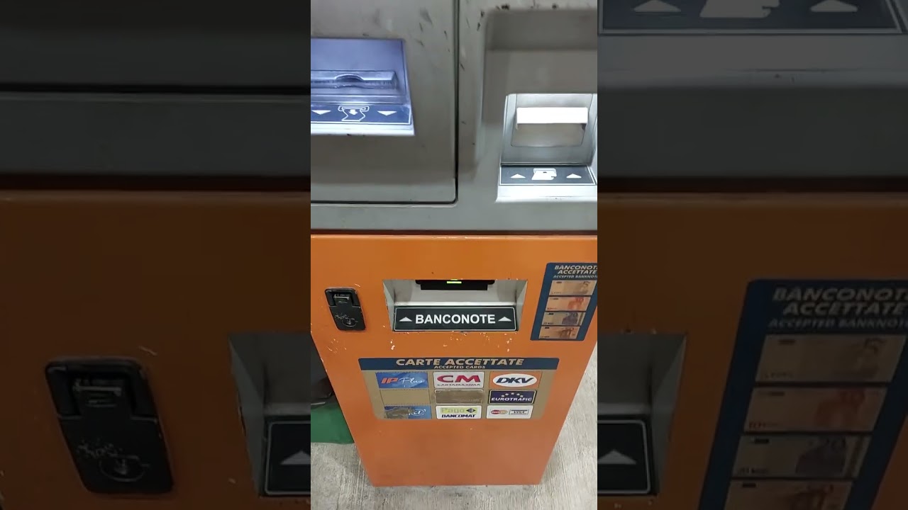 #ip#padova #distributoriautomatici#benzinaio #benzina#altezzabanconote#follia