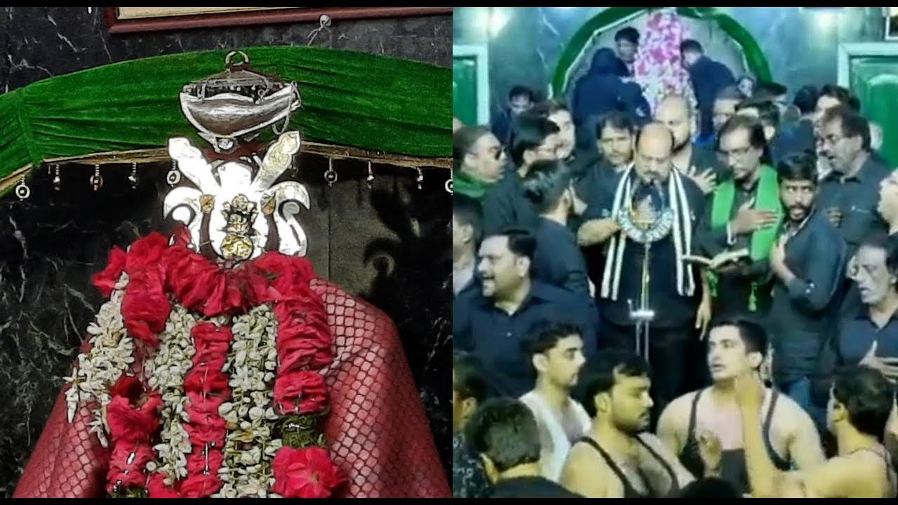 Live From Ashoor Khane Hzt Abbas (a.s) Grohe Shaida e Shabbir At.Qilla Golconda 29 Moharam 1442 20