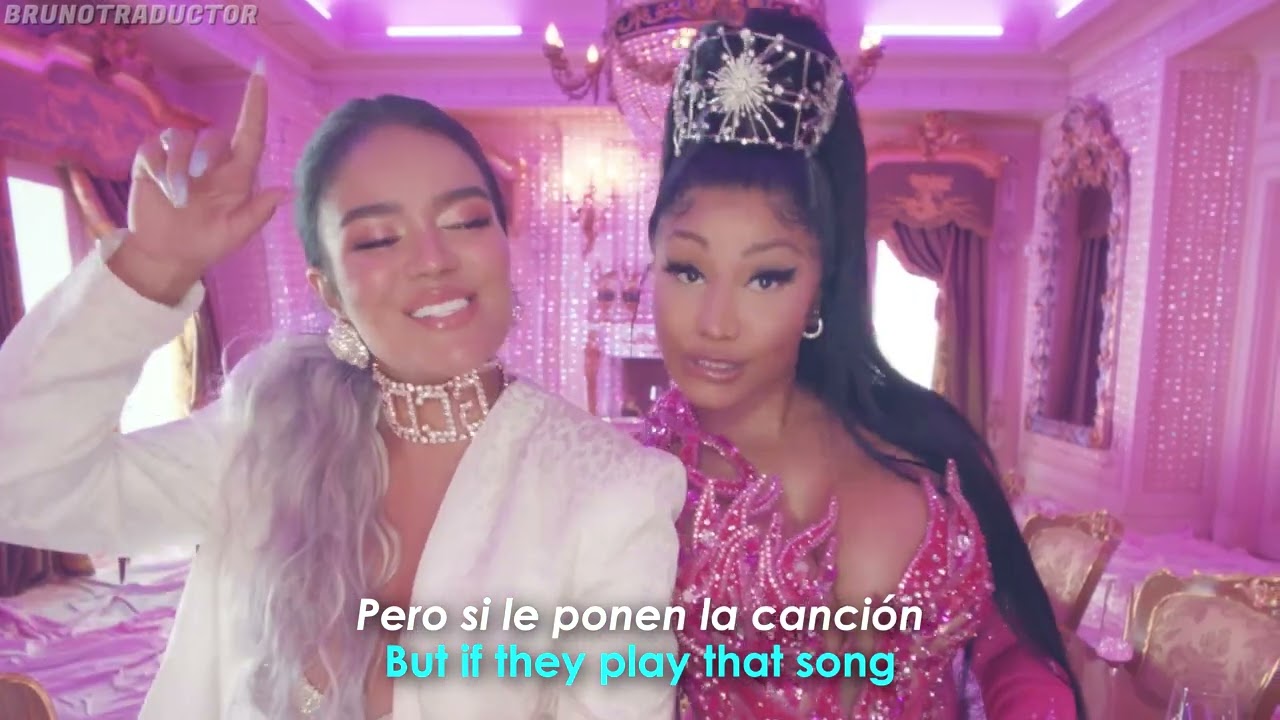 KAROL G, Nicki Minaj - Tusa // Lyrics + Español // Video Official