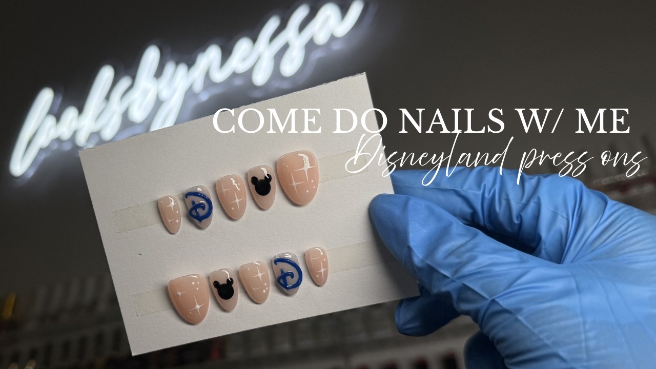 Watch Me Work | Disney Nails | looksbynessa