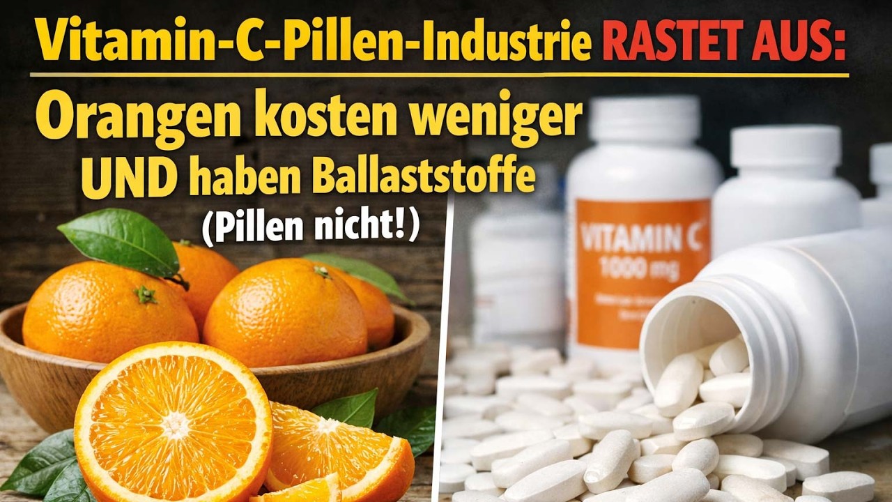 Warum Airborne-Hersteller nicht wollen, dass du Orangen isst (Tschüss 10€ Brausetabletten!)
