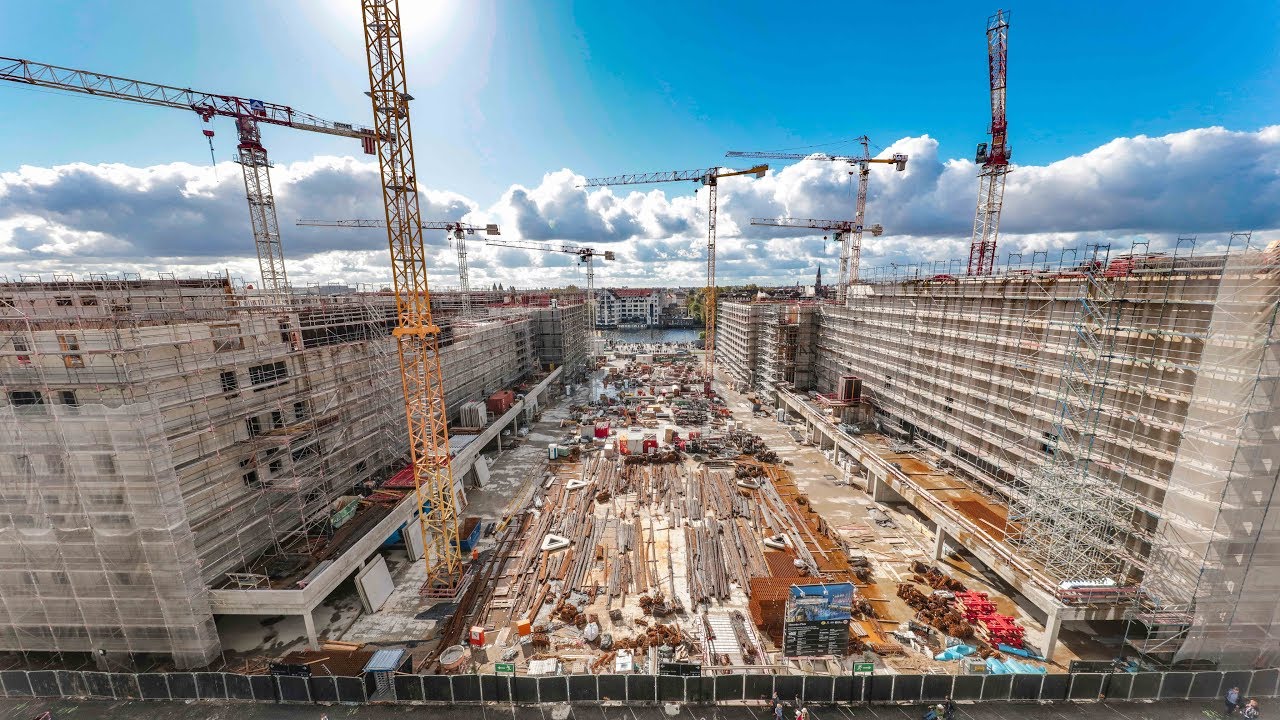 Bauarbeiten Mercedes Platz (Mercedes-Benz Arena) | Baudokumentation