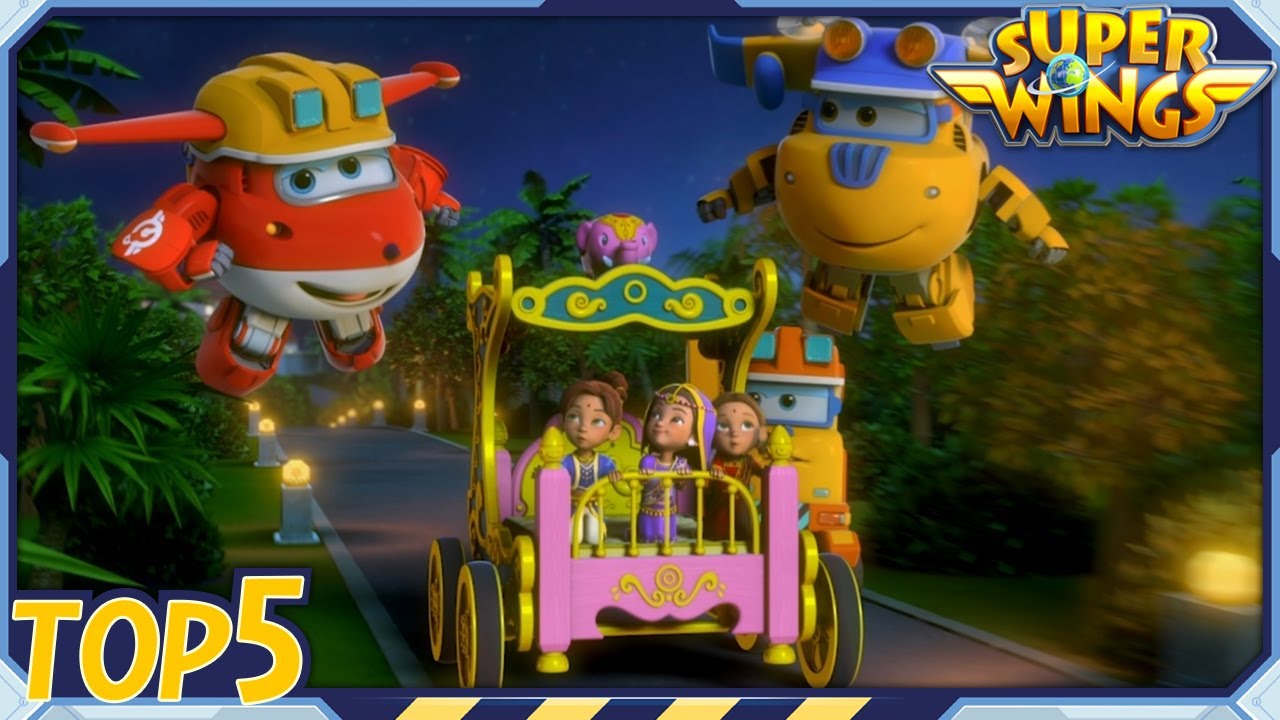 [SUPERWINGS Top5] Friends are the Best! | Superwings | Super Wings | Top Picks A29