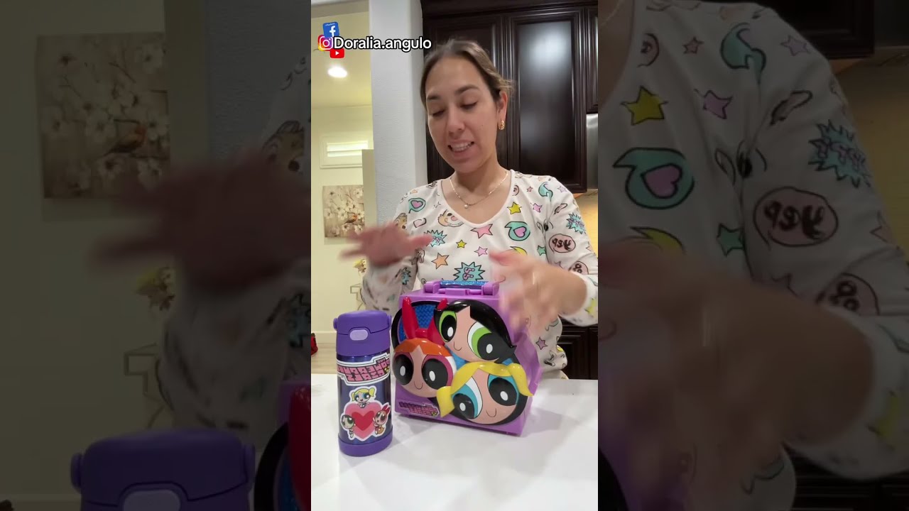 Lonchera de Chicas súper poderosas 💗🦸‍♀️☀️#lunch