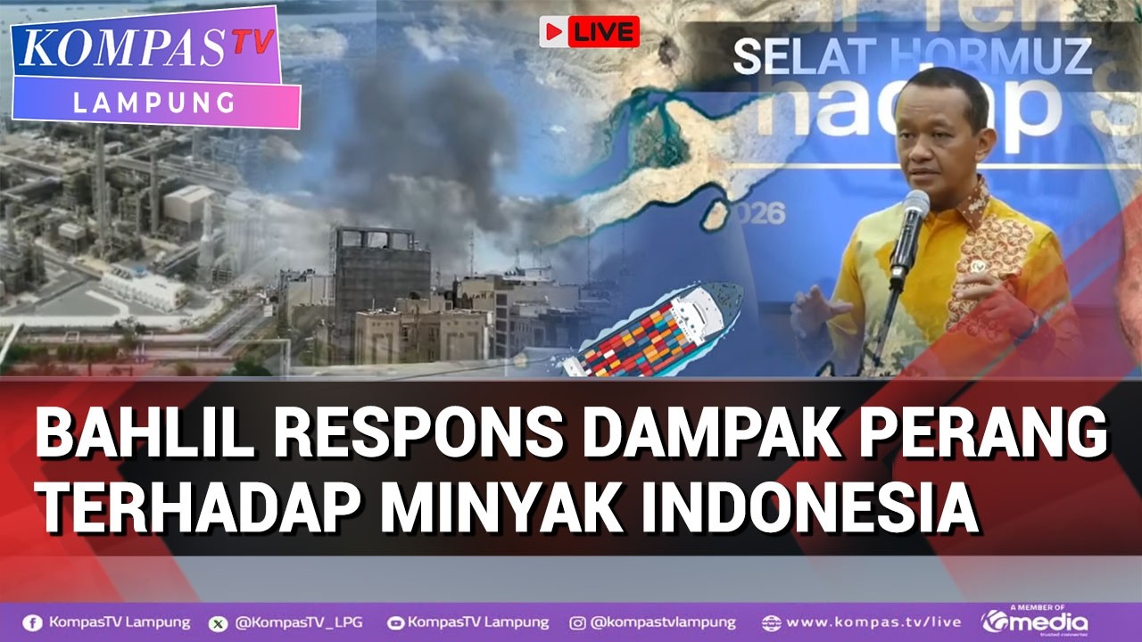 Bahlil Respons Dampak Perang Terhadap Minyak di Indonesia