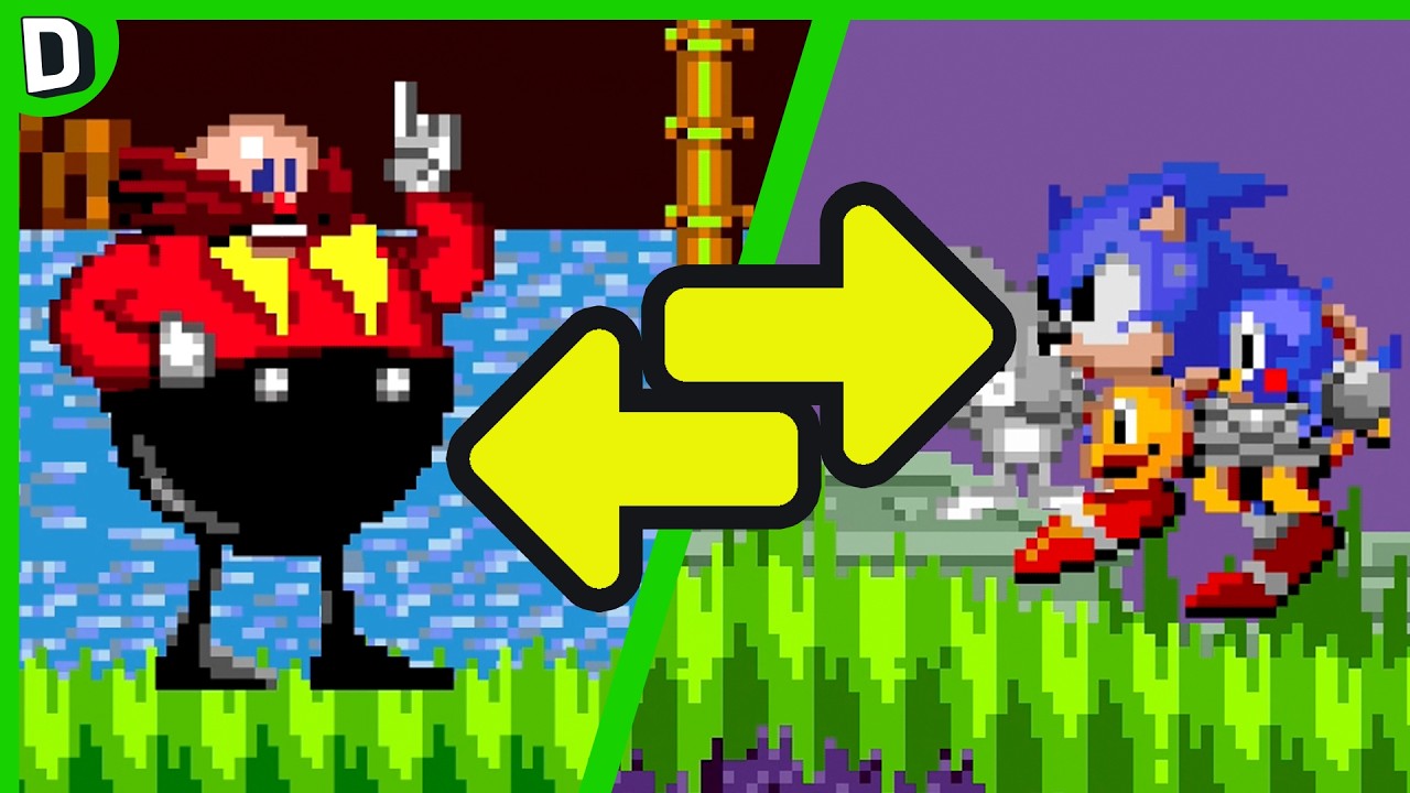 If Sonic and Robotnik Switched Places