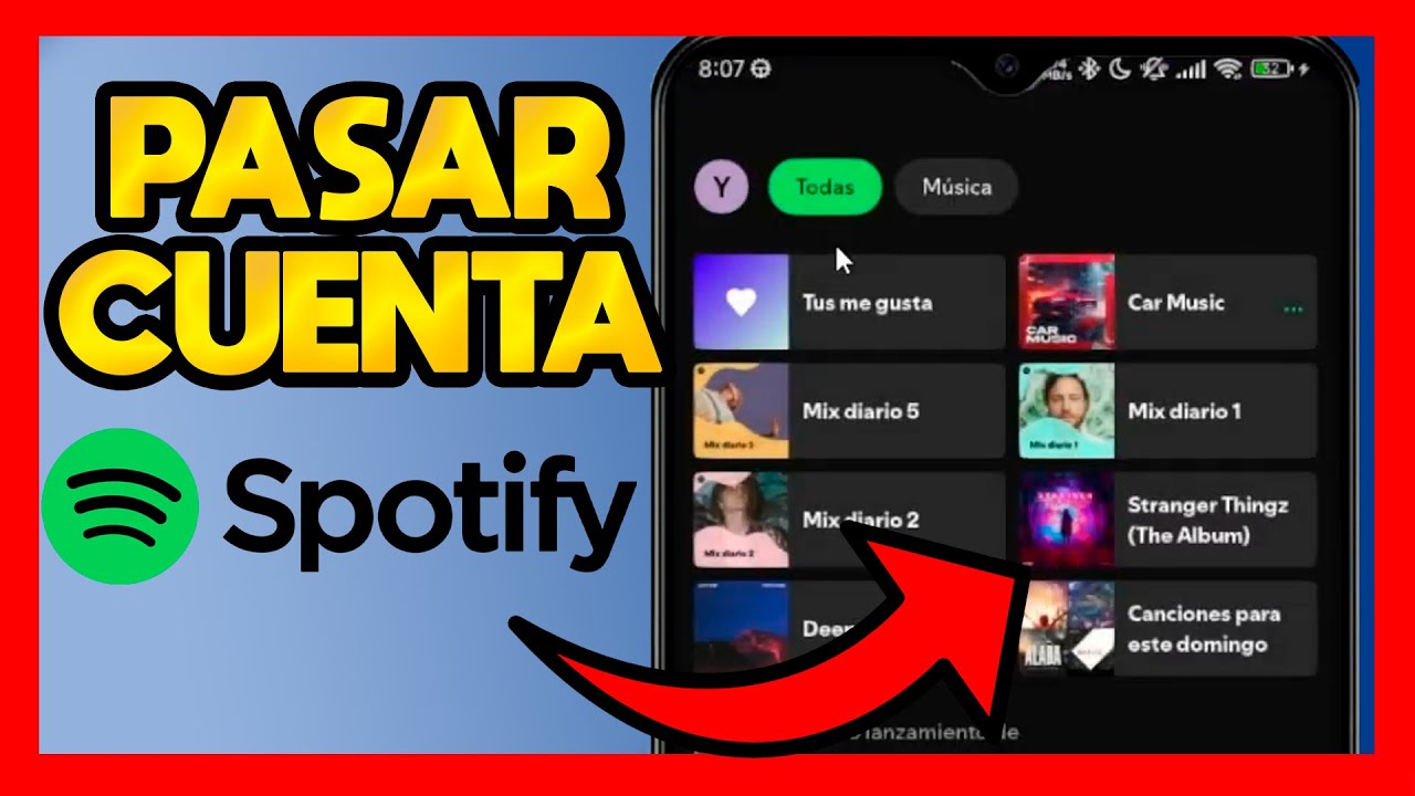 ✅COMO PASAR MI CUENTA DE SPOTIFY A OTRO CELULAR
