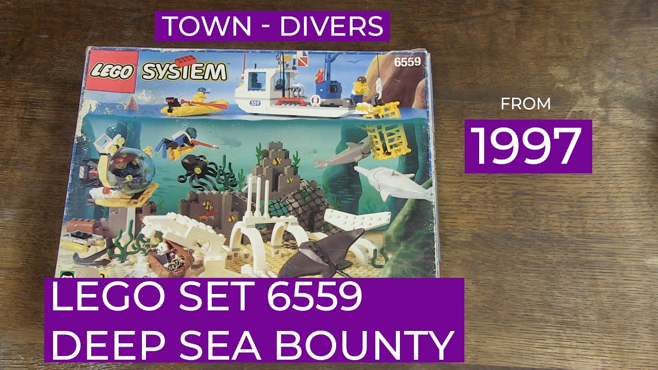 review, build and unbox  Legoset 6559 Deep Sea Bounty  #lego #legoland #legosystem