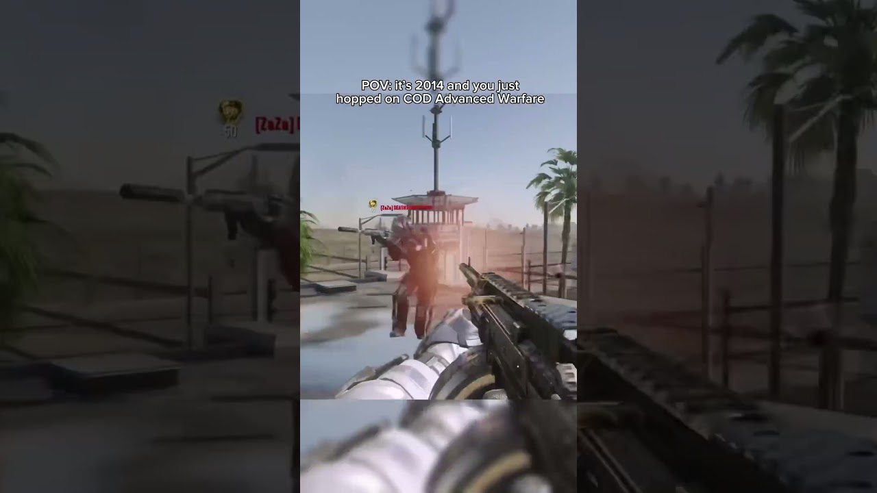 POV: it&rsquo;s 2014 and you just hopped on COD Advanced Warfare