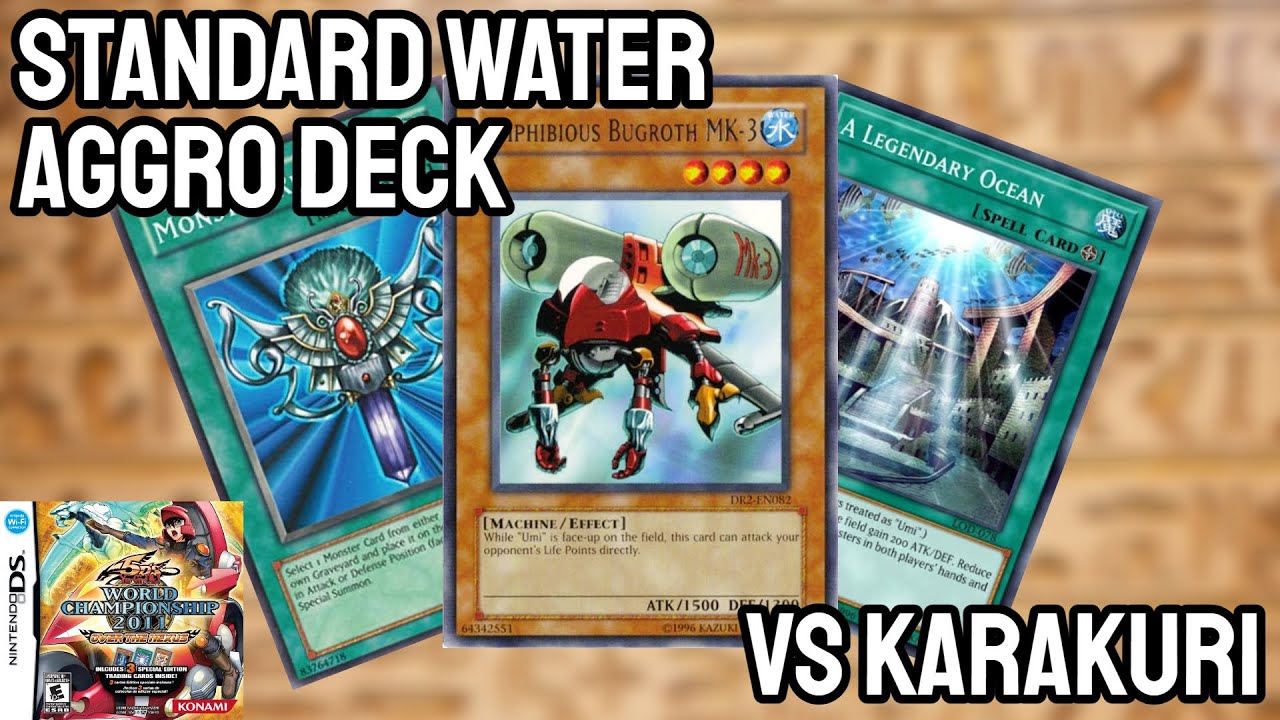 CLUTCH TOP DECK (STANDARD WATER DECK) || Yu-Gi-Oh 5D's World Championship 2011 - Over the Nexus