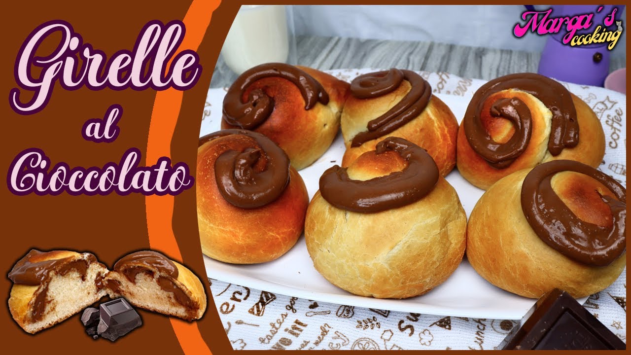CHOCOLATE Cream BRIOCHES 🍫 GIRELLE SOFFICI con crema al CIOCCOLATO