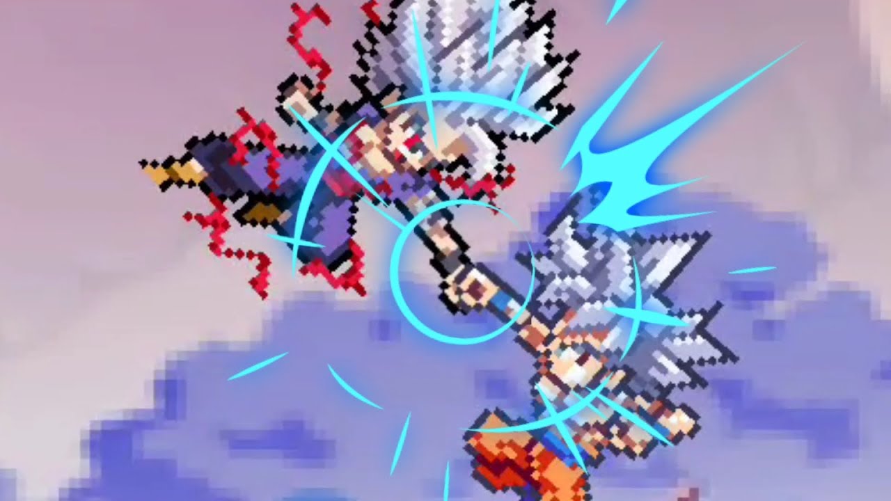 👊 A Luta Que Ultrapassa Limites! Goku vs Gohan (Super Pixel Warriors)