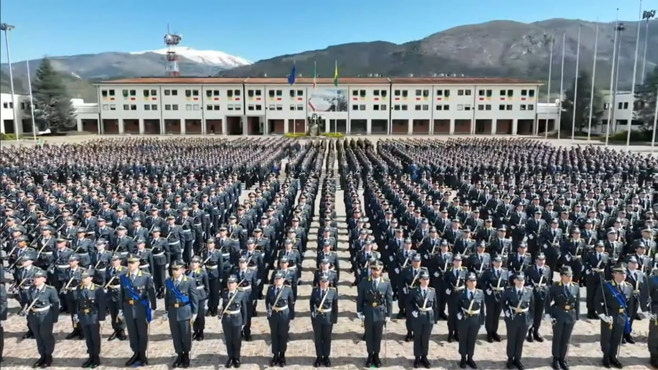 Cerimonia di Giuramento Allievi Marescialli 96° Corso Brennero III @GuardiaDiFinanza - 12-04-2025
