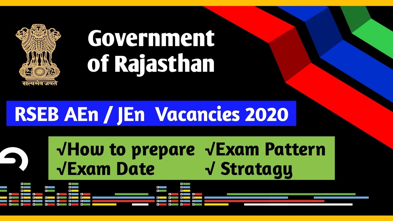 RSEB JE/AE Vacancy 2020 | Syllabus | Exam pattern | How to prepare RSEB JEn | Rajasthan JEn | AVVNL
