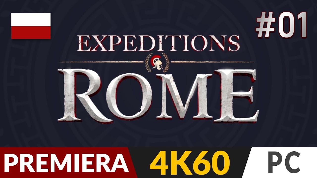Expeditions: Rome PL 🏛️ #1 - odc.1 ⚔️ Rzym, intryga i RPG! |  Gameplay po polsku 4K