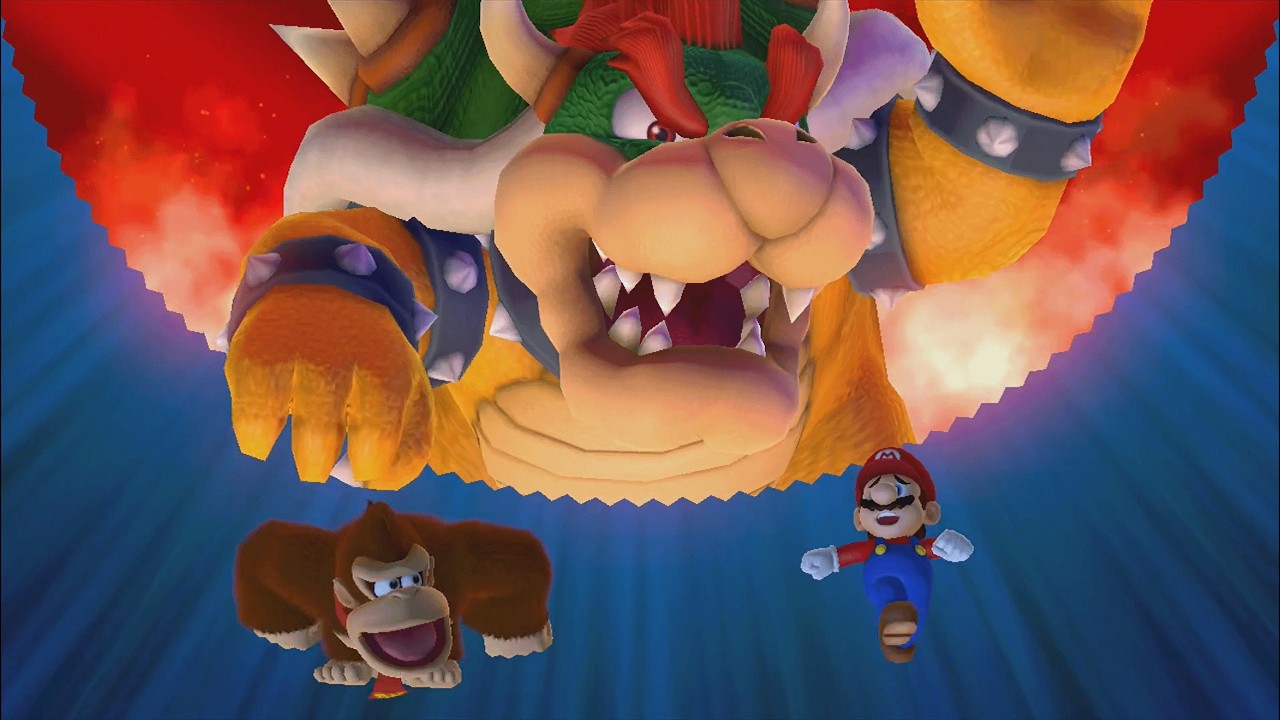 Mario Party 10 - Donkey Kong vs Mario vs Rosalina vs Toadette vs Bowser - Chaos Castle