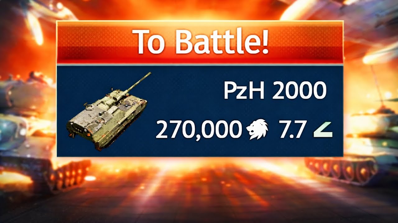 PZH2000 GAMEPLAY #warthunder 