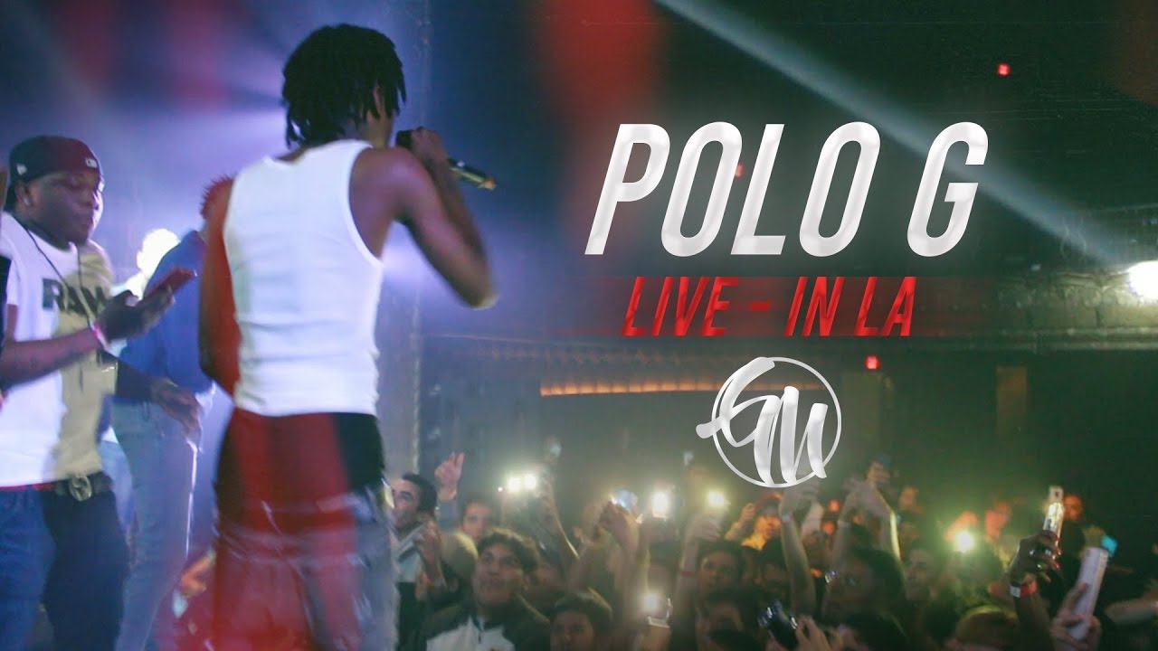 Polo G Live In LA - Belasco Theater (Shot By Gavin Musa)