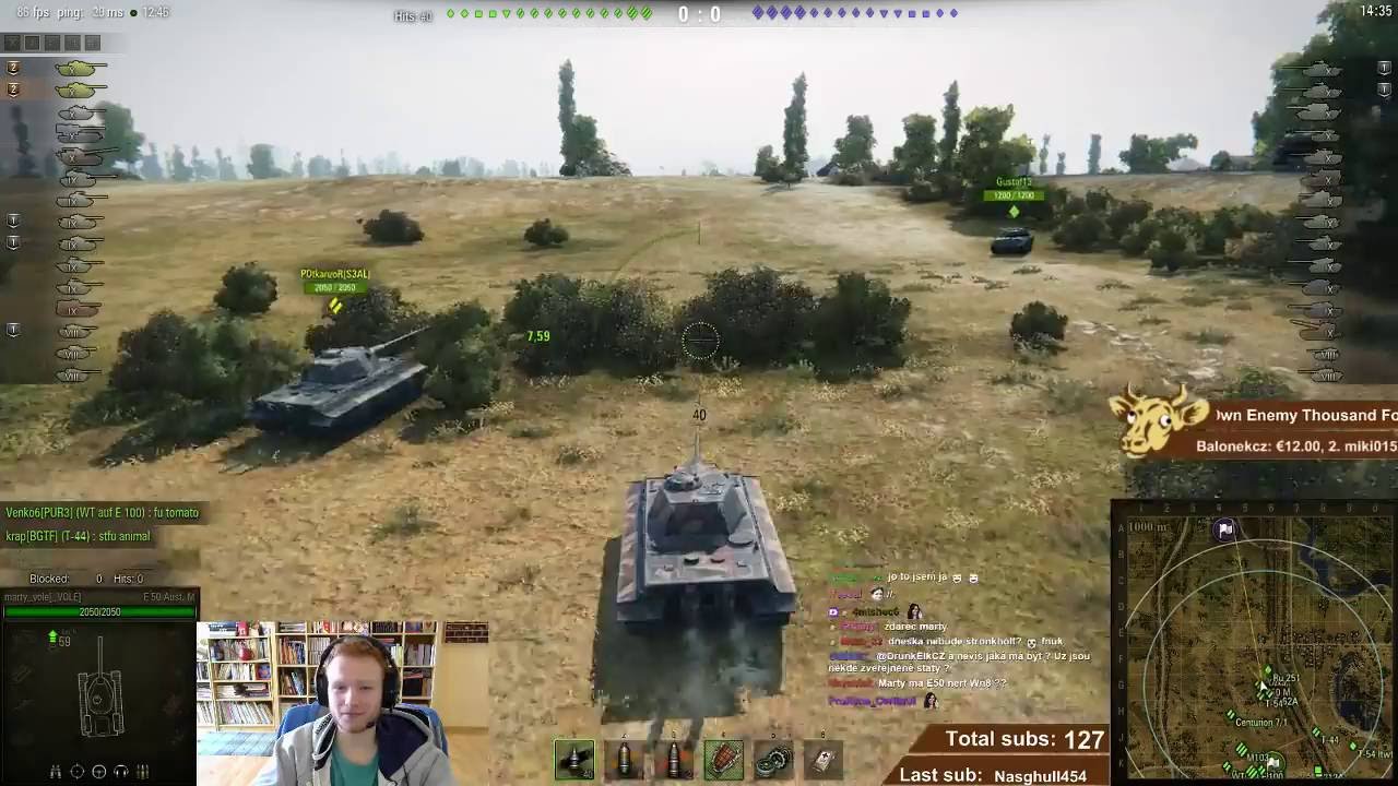 Záznam streamu 7.2. // četa w/ POtkanzoR & Volpeus