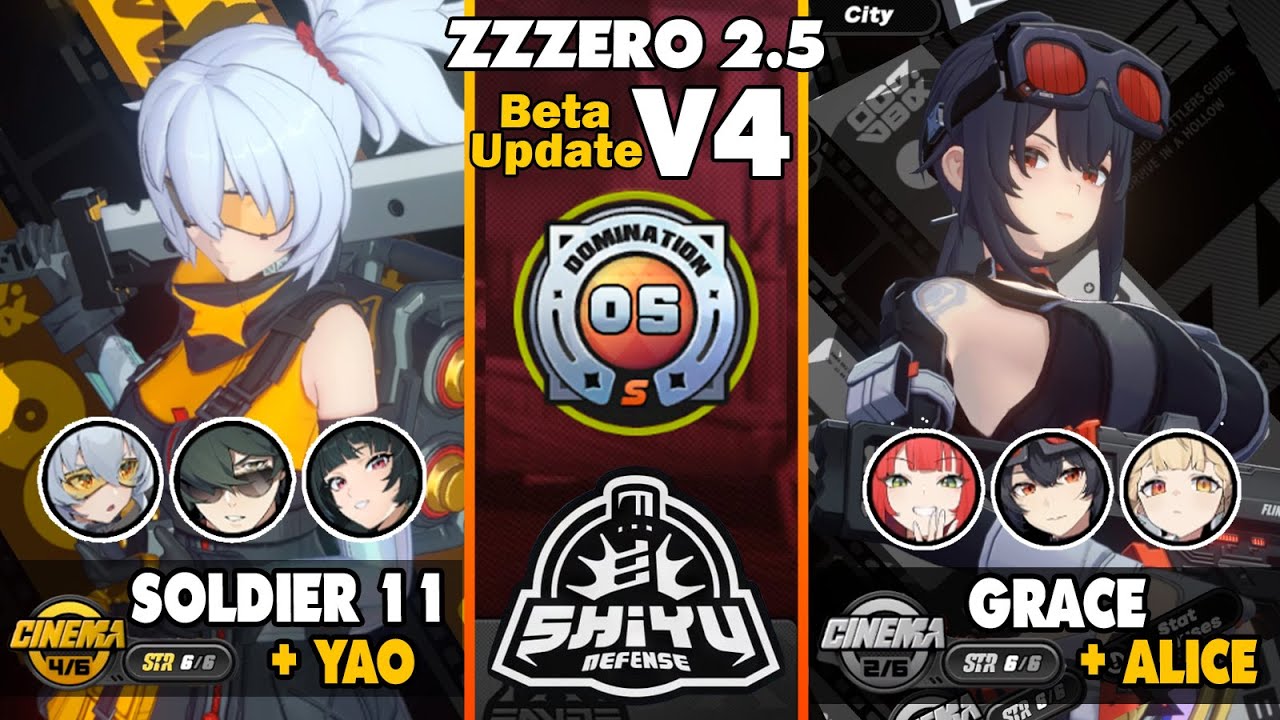 ZZZ 2.5 V4: Soldier 11 & Grace Awakening ! &mdash; New Buff Breaks Shiyu Defense 5!