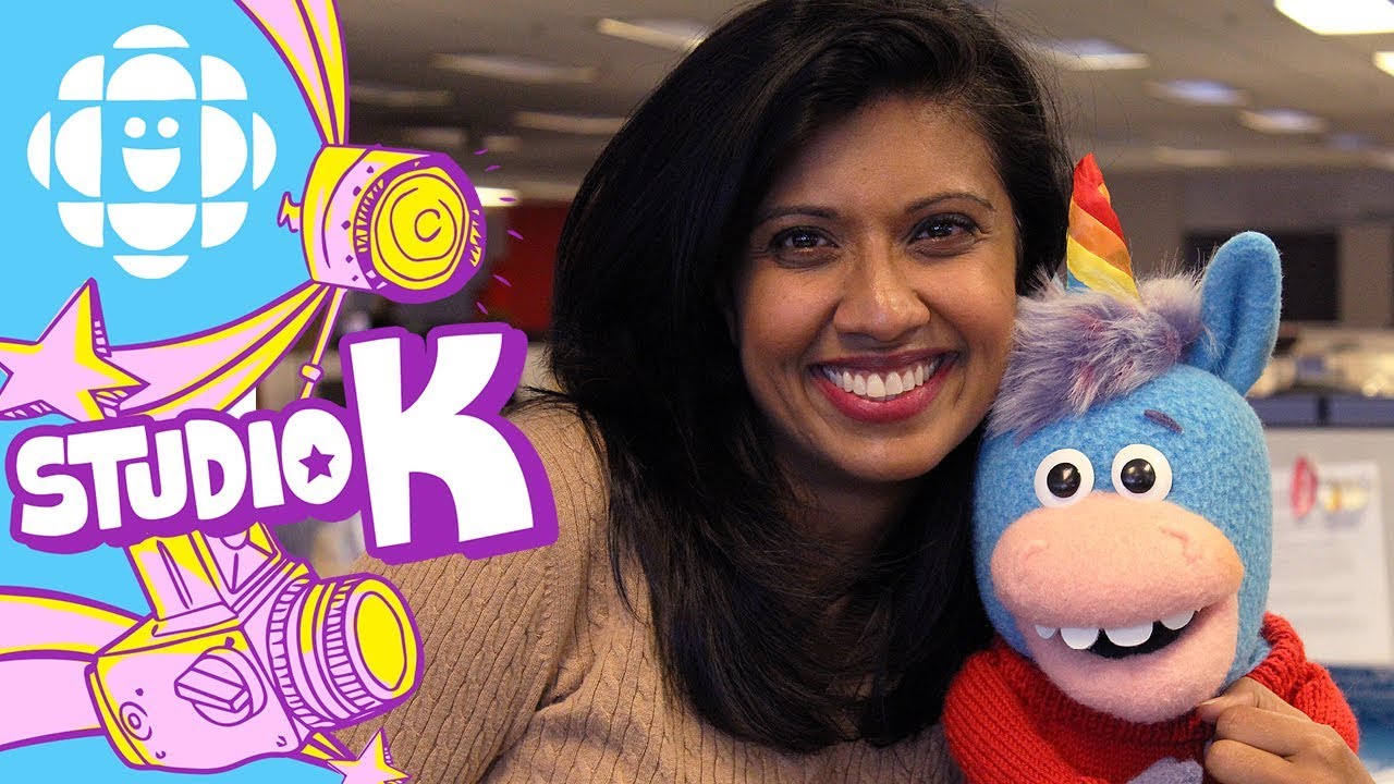Gary the Unicorn Hugs Christine Birak | Hug Club | CBC Kids