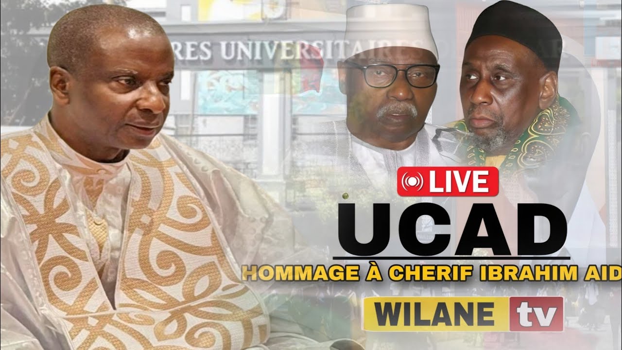 🔴DIRECT UNIVERSITE CHEIKH ANTA DIOP CRÉMONE SYMPOSIUM HOMMAGE À CHERIF IBRAHIM AIDARA