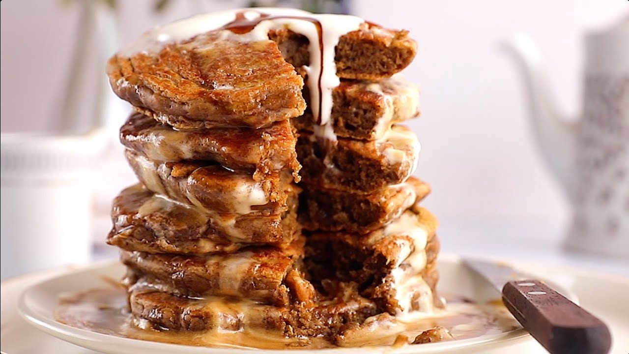IRRESISTIBLE COFFEE PANCAKES| EASY AND QUICK