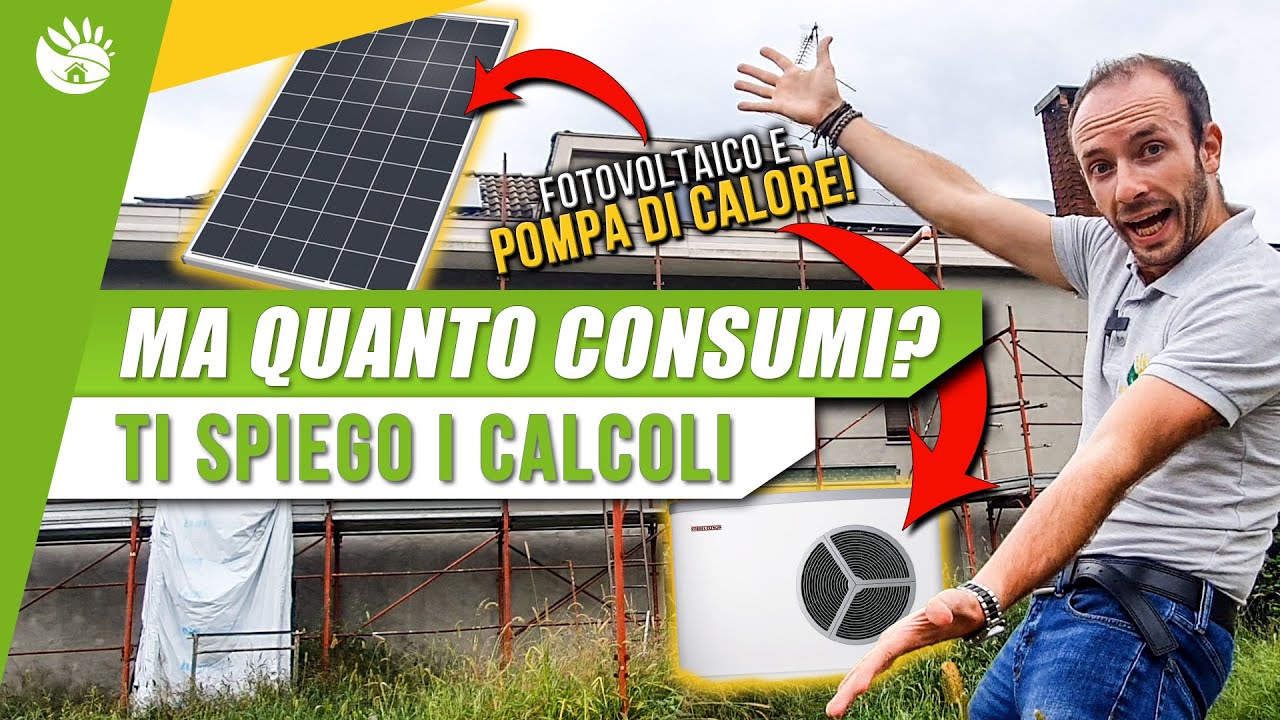 Come si CALCOLANO i CONSUMI di una POMPA DI CALORE?