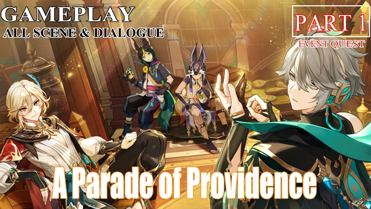 A Parade of Providence EVENT PART 1 [JP DUB] | Genshin Impact Gameplay 3.6
