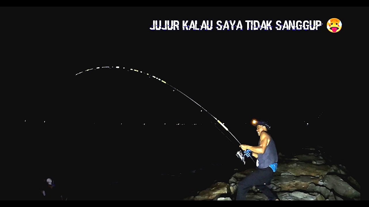 Arie Kalbar Narik Ikan Monster Sampe Gemeteran