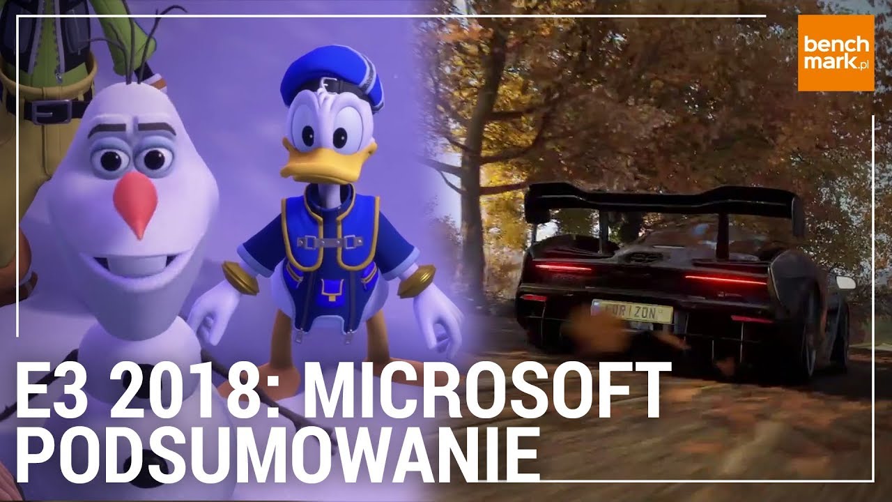 E3 2018: Microsoft / Xbox One  - relacja z targ&oacute;w gier