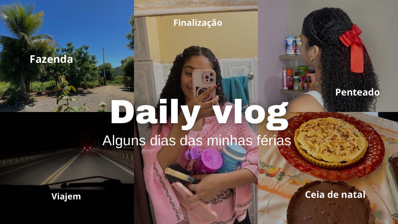 DAILY VLOG, alguns dias das minhas férias, pós formatura. Natal,rotina, viagem! 💌🌤️🎀