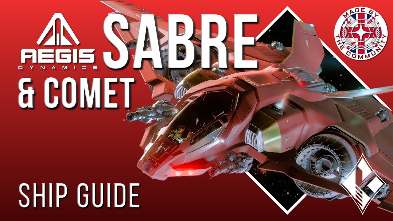 Руководство по Star Citizen [4K] Aegis Sabre и Comet | Малозаметный и средний истребитель
