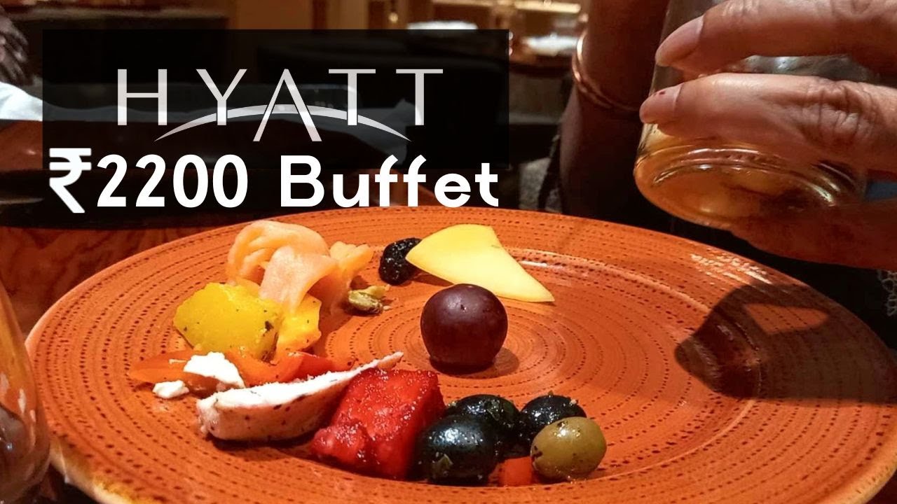 Buffet at Hyatt Regency Lucknow