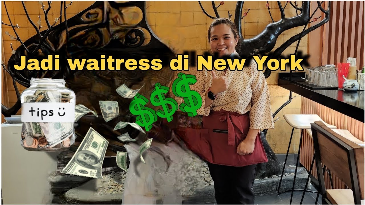 Dari Nol experience sampai Jadi pelayan restoran di Amerika 🇺🇸 | Cerita Jujur, Gaji, Tips & Pajak