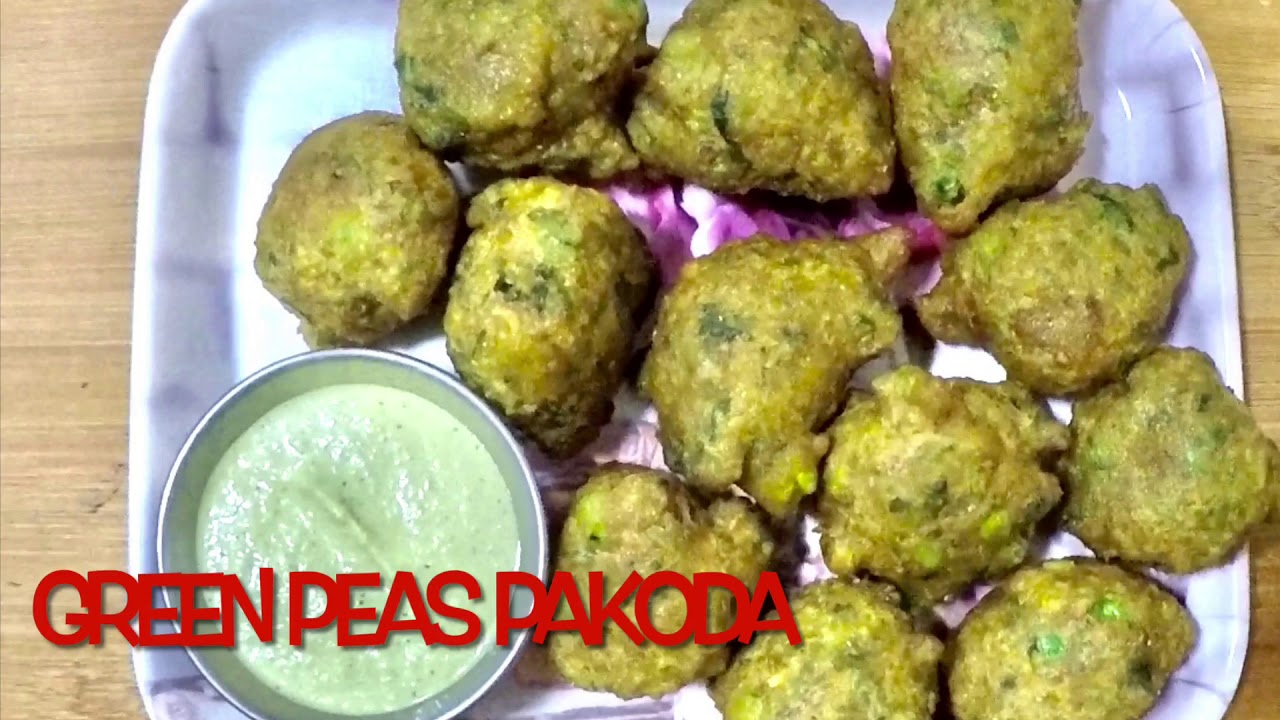 Winter Special Matar Bhajji l Maysore Bonda lgreen peas pkoda