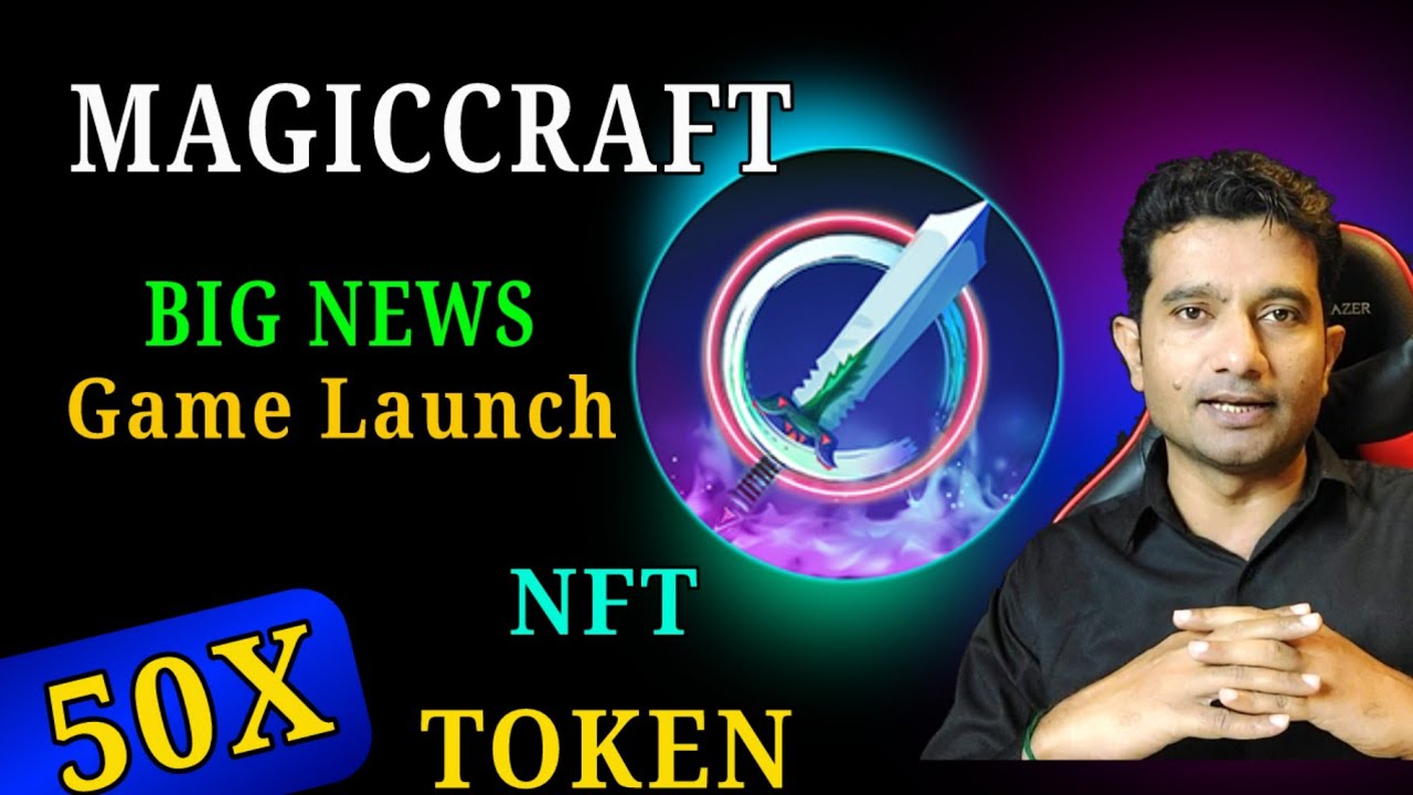 New 100X Gaming Token | 100X   MCRT | Magiccraft Game NFTs | Cryptocurrency