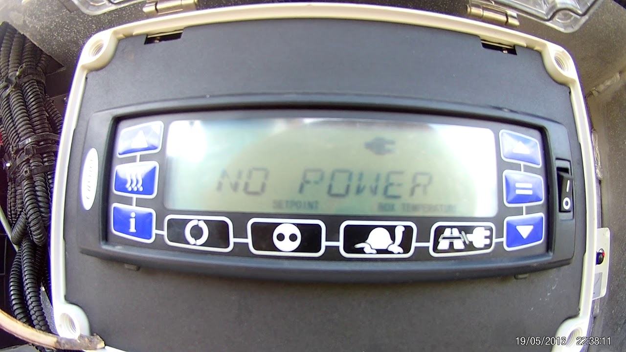 Carrier supra 1250 auto start/stop setup PT 1