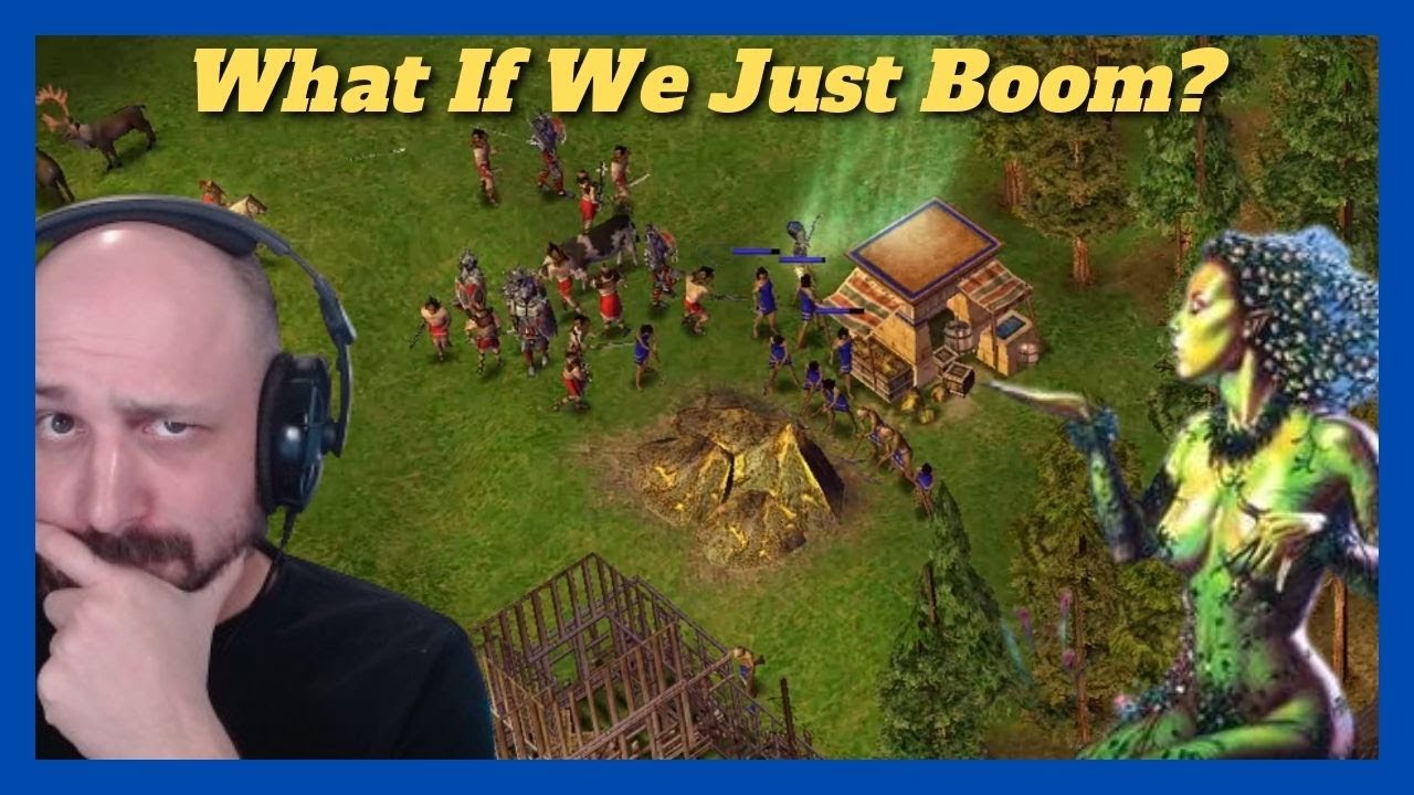 Can You Out Boom A Gaia? | 1v1 Ra vs Gaia #aom #ageofempires