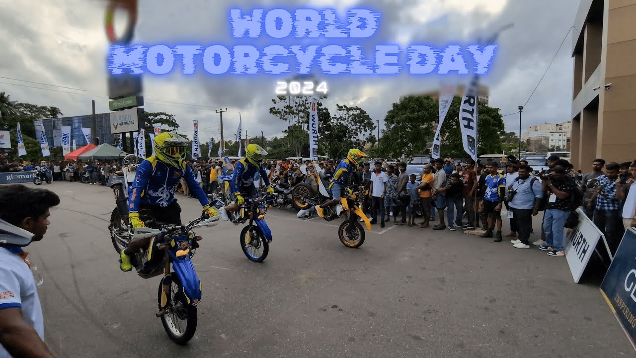 World Motorcycle Day Sri Lanka 2024 Stunt Show