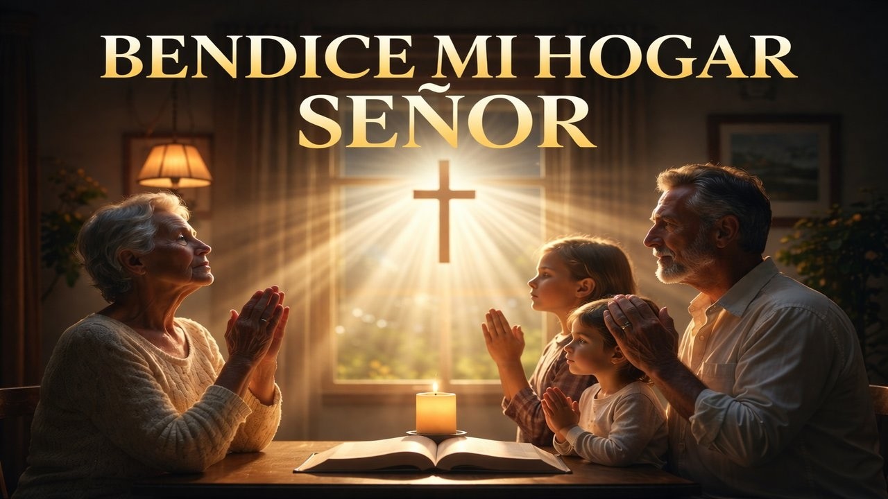 Bendice Mi Hogar, Señor 🙏🔥 Escucha esta oración y siente a Dios entrar y traer paz a tu casa 🕊️